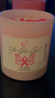Breast Cancer Awareness Candles