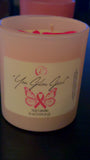 Breast Cancer Awareness Candles